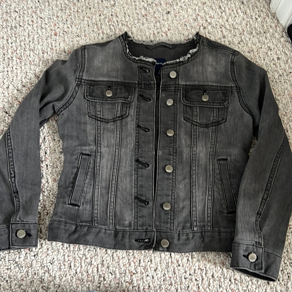Gap kids stretch denim coat